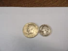 1967 Kennedy Half Dollar/1967 Quater, 40% Silver