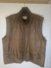 WILSON LEATHER Vintage polyester Brown Vest Sz XL