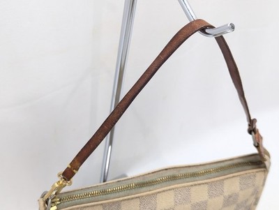 Louis Vuitton Pochette Accessoires Orange Interior Pouch White