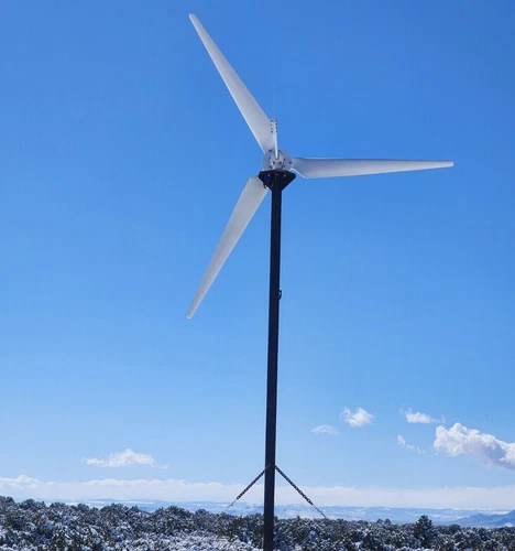 3000W Horizontale Windkraftanlage Komplett Windgenerator mit Hybrid Laderegler - Bild 8 von 21