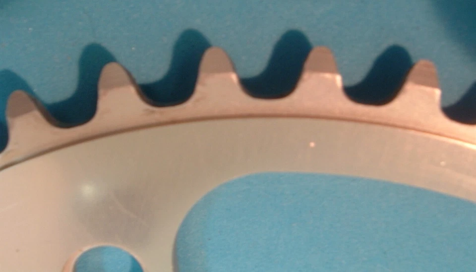 Plato de carretera Shimano 600 EX FC-6200 45T x130BCD-NUEVO/NOS 5 a 8 velocidades-arabesco Foto 3 de 4