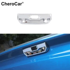 Chrome Tailgate Latch Handle Cover Trim Shell For 2019+ Chevrolet Silverado /GMC