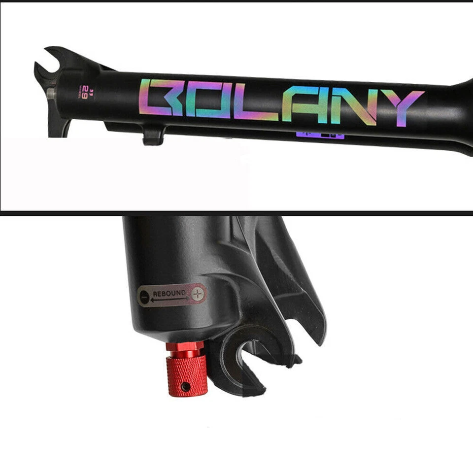 MTB Bike Suspension Air Fork 26/27.5/29" Adjustment Manual/Remote Bicycle Fork - Image 4 of 4