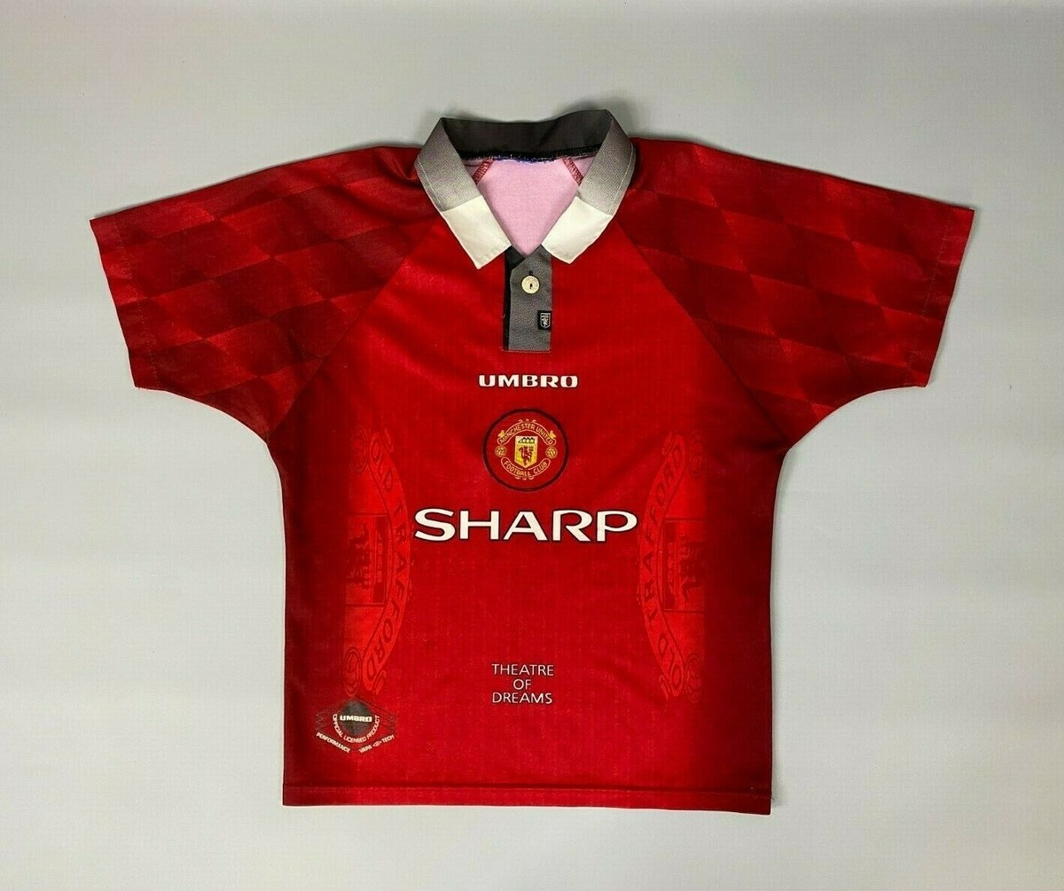 MANCHESTER UNITED 1996 1998 HOME SHIRT FOOTBALL SOCCER UMBRO MANCHESTER UNITED 1996 1998 HOME SHIRT FOOTBALL SOCCER UMBRO