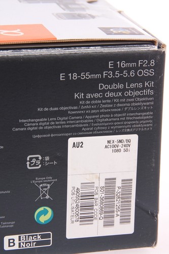 SONY NEX-5n Digital camera Double lens Kit NOS-MINT-NEW w/ 16mm &16-55mm Lenses - Bild 6 von 6