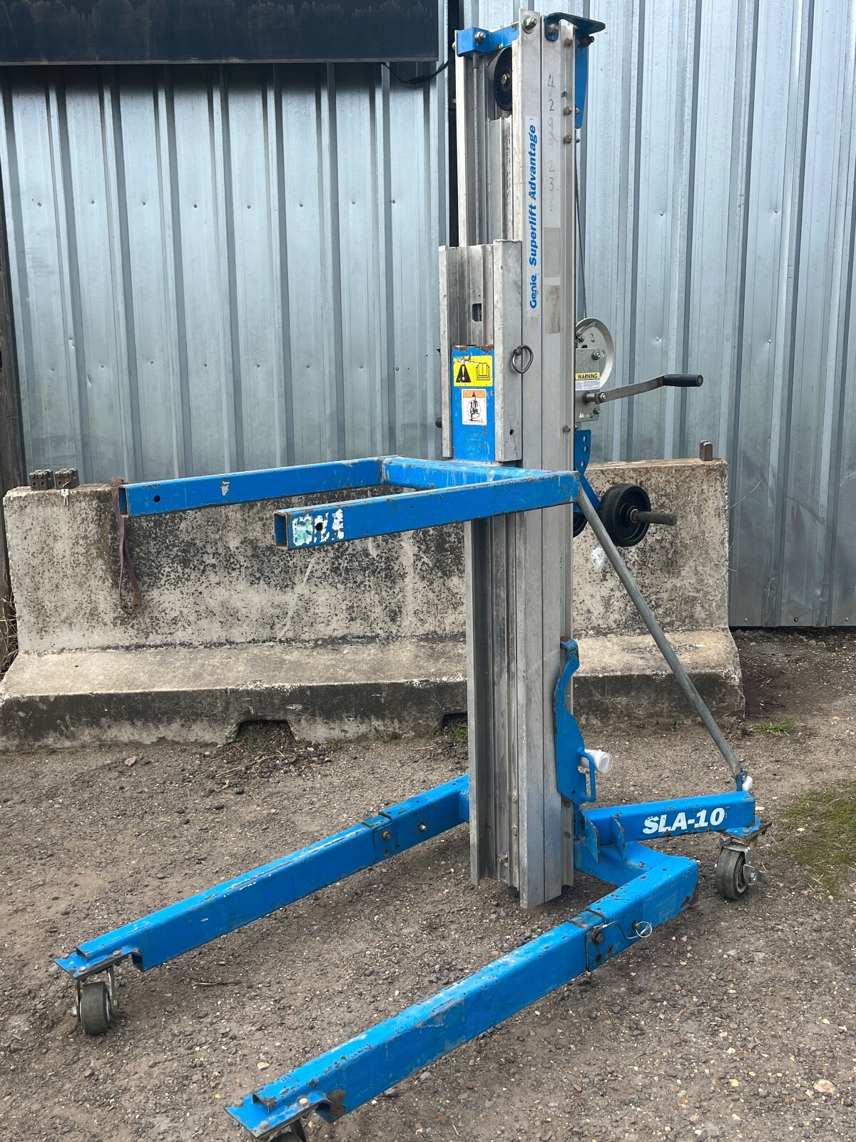 Genie SLA10 Lift Material Hoist RSJ Beam Lifter eBay