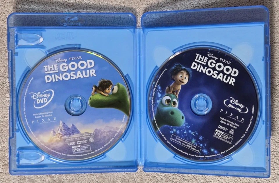 DISNEY - THE GOOD DINOSAUR - BLU RAY & DVD COMBO - 2015 - RAYMOND OCHOA - Image 3 of 4