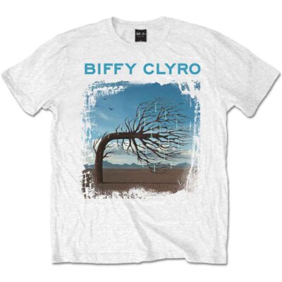 BIFFY CLYRO - Opposites White T-Shirt OFFICIAL MERCHANDISE