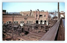 New York Central Railroad Pair S Motors Nos 131 and 120 Vintage Postcard