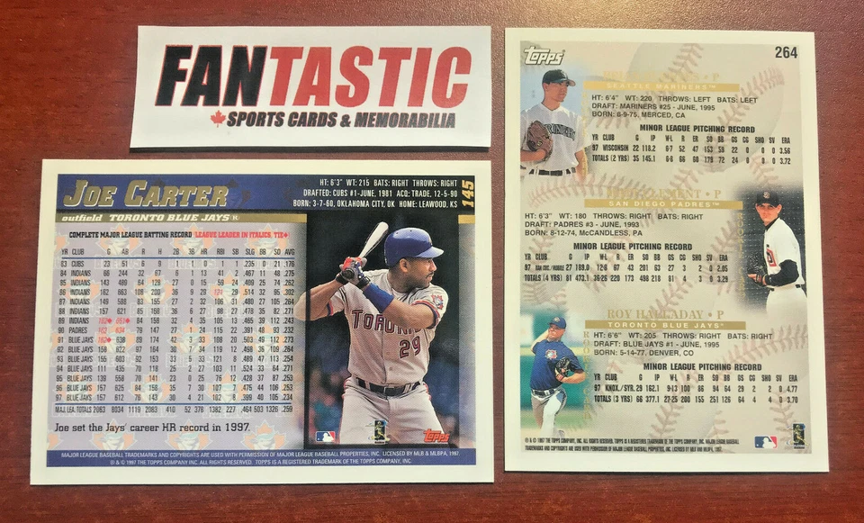 1998 Topps Baseball Card YOU PICK #252 to 504 inc RC etc - Image 2 of 2