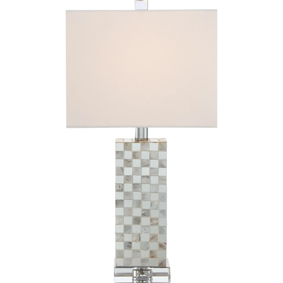 Quoizel Smokey Pearl 21 дюйм переходная настольная лампа полированный хром Q2610T - Изображение 3 из 4