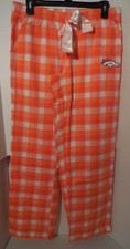 New Women's Denver Broncos Breakout Flannel Sleep Pant NFL Size Medium