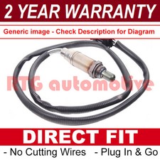 FOR MERCEDES ML M-CLASS W163 FRONT REAR 4 WIRE DIRECT LAMBDA OXYGEN SENSOR 04711