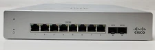 Meraki 8 Port 1Gb/PoE 2 Port SFP Compact Switch MS120-8FP-HW  UNCLAIMED