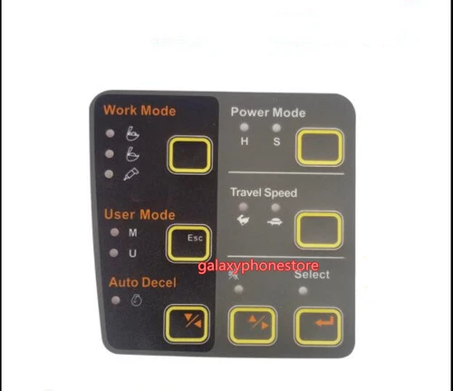 1PC Type A Monitor Membrane Keypad Fits Hyundai Excavator R150 215 225 215 305-7