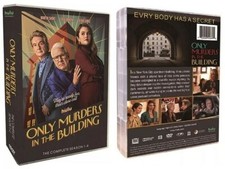 Only Murders in the Building: The Complete Series , Seasons 1-4 8-Disc DVD 