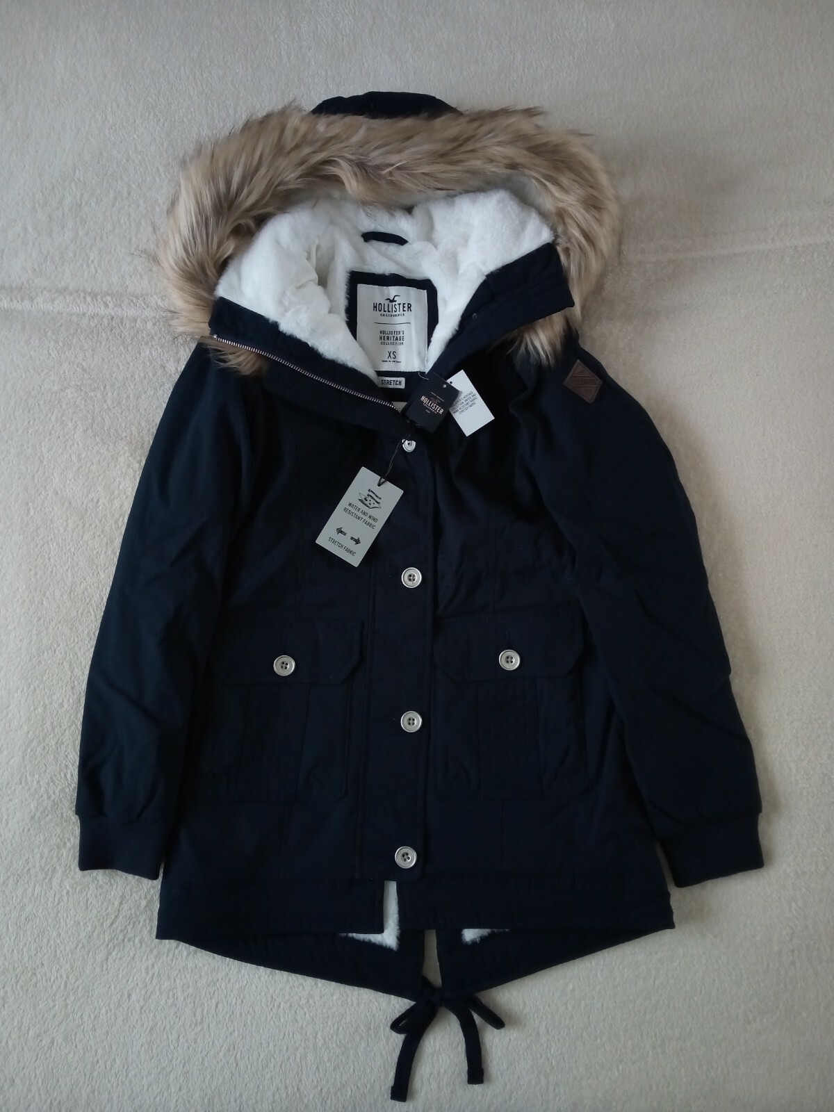 Hollister Stretch Cozy-Lined Parka