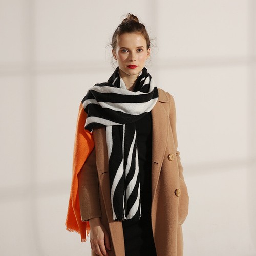 Stylish Winter Scarves Pashmina Cashmere Warm Thick Shawls in a Gift Box/Bag - Picture 36 of 59