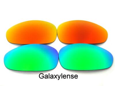 Galaxy Replacement Lenses Für Oakley Minute 2.0 Grün&Rot Polarisiert Ersatzlinse