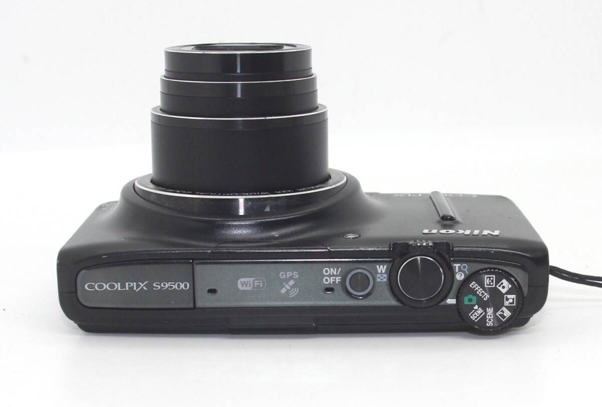 Nikon COOLPIX S9500 Compact Digital Camera Color Black Battery | eBay