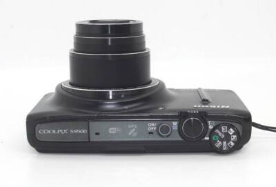 Nikon COOLPIX S9500 Compact Digital Camera Color Black Battery | eBay