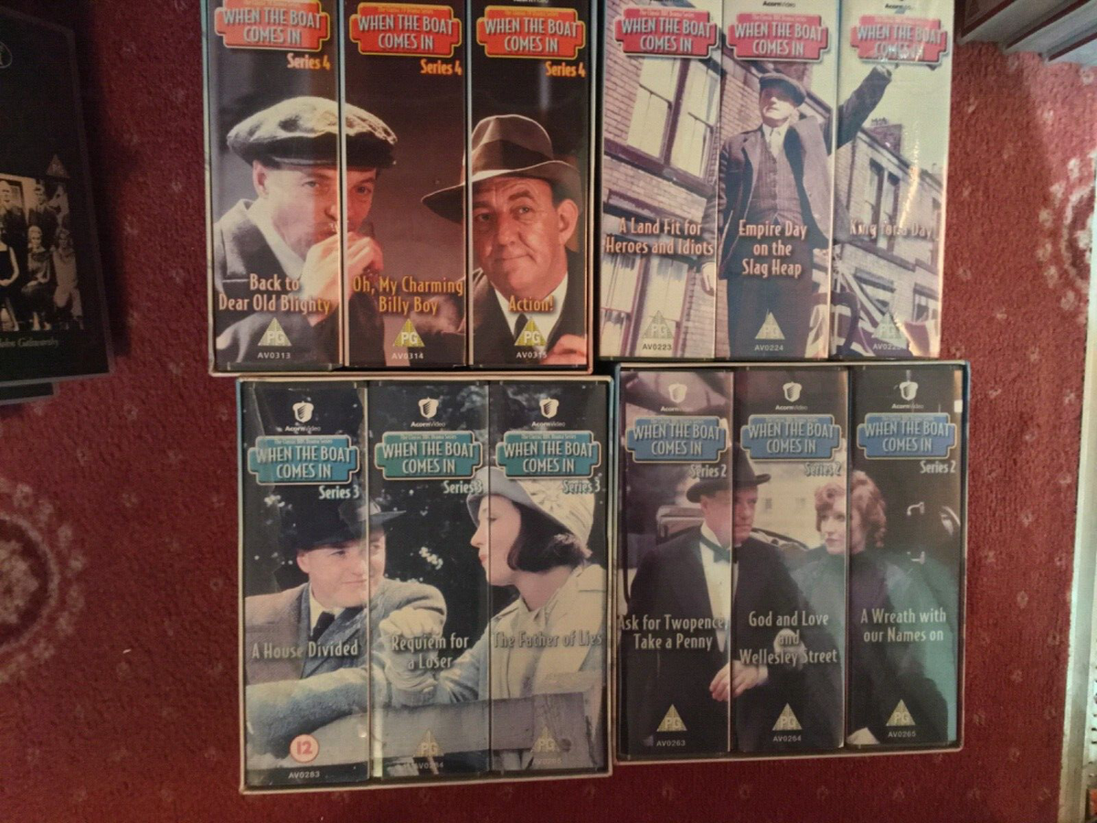 その他 When the Boat Comes In [VHS] VHS VIDEO SET 'When the boat comes in' x24 videos | eBay UK