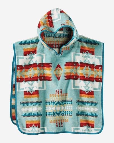 PENDLETON CHIEF JOSEPH NATIVE TRIBAL TERRY CHILD TODDLER HOODED BEACH BATH TOWEL