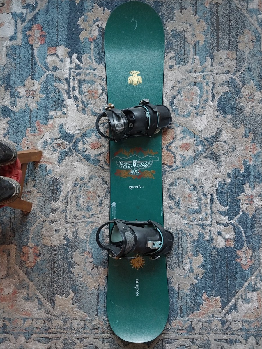 【メーカー再生品】 Model Pro Rippey Jim Burton Vtg 1999 Rare 156cm W Snowboard 155cm-160cm未満