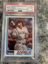2018 Topps Transcendent Mike Trout (1982) - PSA 10