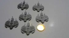 BATTLESTAR GALACTICA  GALAXY SPACE SHIP FIGHTERS STARSHIP DEFENDERS 