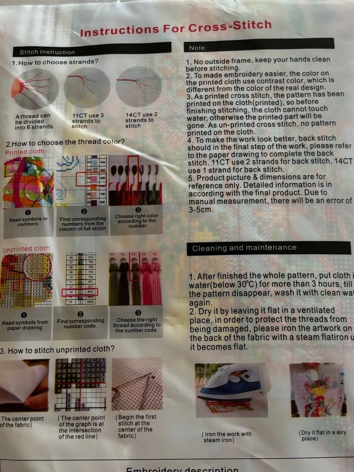 Nuevo punto de cruz de Dimensean - Hermoso Riverside Town 11CT 3 hilos 40x50 cm Foto 2 de 2