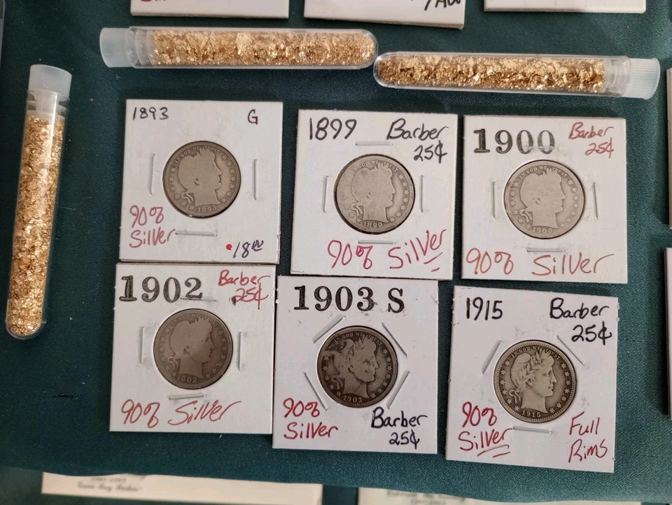 Huge Coin & Currency Lot .Gold, Platinum,Silver,Barber, Errors,OBW, Seated - Image 4 of 4