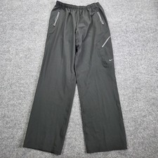 Nike Dri-FIT Pants Mens XL Black Stretch Athletic Track Activewear Polyester
