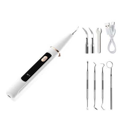 Professional Ultrasonic Teeth Cleaner Dental Calculus Remover 3 Speed Tool