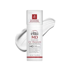 EltaMD UV Restore Face Sunscreen, SPF 40, Mineral Sunscreen for Sun Damaged Skin