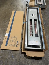 1-400 AMP 480V MAIN BREAKER PANELBOARD 42 SPACE 3PHASE 3WIRE COMPLETE PANEL