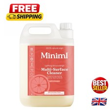Natural All-Purpose Cleaner 5L Refill - Blood Orange Scent,  & Streak-Free 5.00 per litre