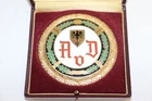 Member Plaque Automobile Club of Germany AvD in Original Case Medal