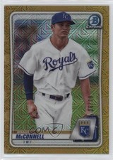 2020 Bowman Mega Box Gold Mojo Refractor 5/50 Brady McConnell #BCP-54 0a3