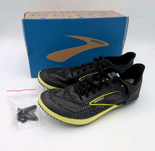 Brooks Wire 7 Track Running Spike Cleat NEU Herren Größe 11 schwarz 1000411D013 - Bild 1 von 7