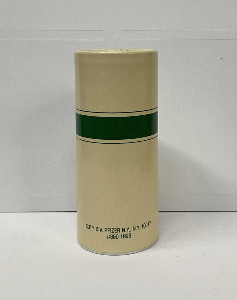 Polvo de talco perfumado Coty EMERAUDE 1,5 OZ sellado de colección raro Foto 2 de 4