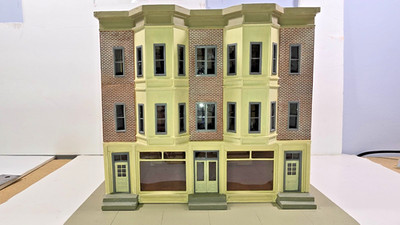 S Gauge Commercial and Home 1/64 Building For Trains