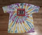 vintage Widmer Brewing Company t Shirt tie dye beer party hippie peace skate — photo 1