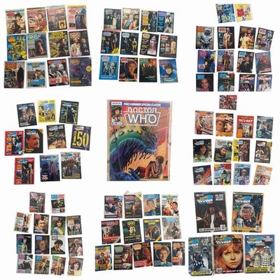 Doctor Who Magazine Lot 94 1979-1990 Specials Full Years Pete Davison Autograph
