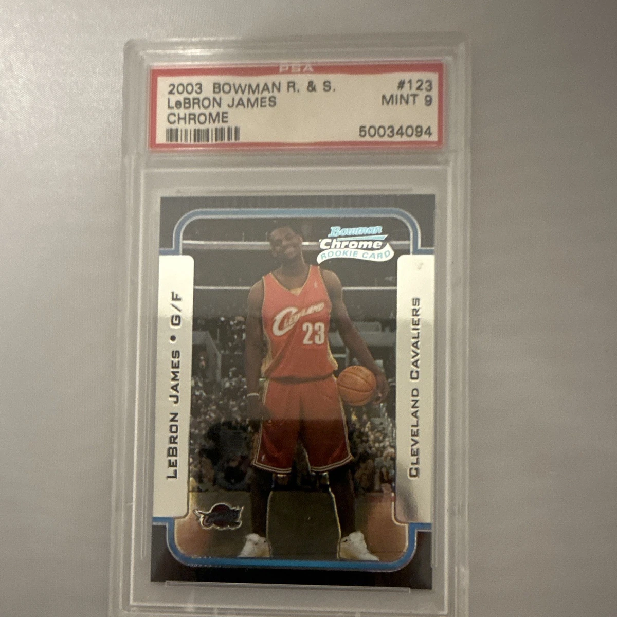 Topps LeBron James 9 Graded Basketball Sports Trading Cards