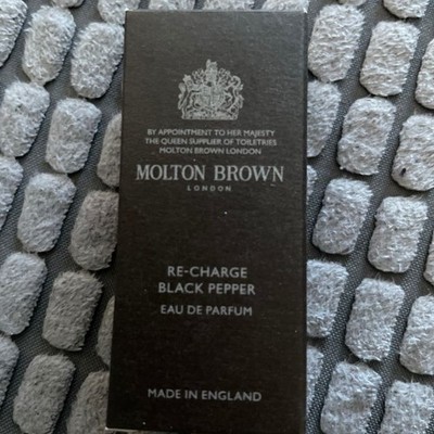 NEW Molton Brown Re-Charge Black Pepper Eau de Parfum 0.05 oz 1.5 ml Travel Size