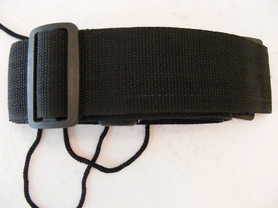 Correas de Guitarra de Polipropileno de 2" - LOTE de 2 - Una Marrón, Una Negra - Totalmente Nuevas - ¡BONITAS! Foto 2 de 3