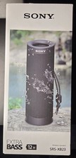 Sony SRS-XB23 Bluetooth Lautsprecher, Extra Bass, Schwarz,  Tragbar