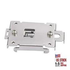 DIN Rail Mounting Clip, Stainless Steel 35mm/1.4in Fixed Solid State Relay