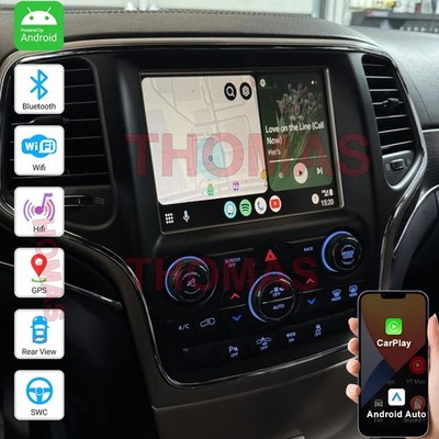 Carplay For Jeep Grand Cherokee 2015-2021 8.4 Android 14 Car Stereo Radio GPS FM